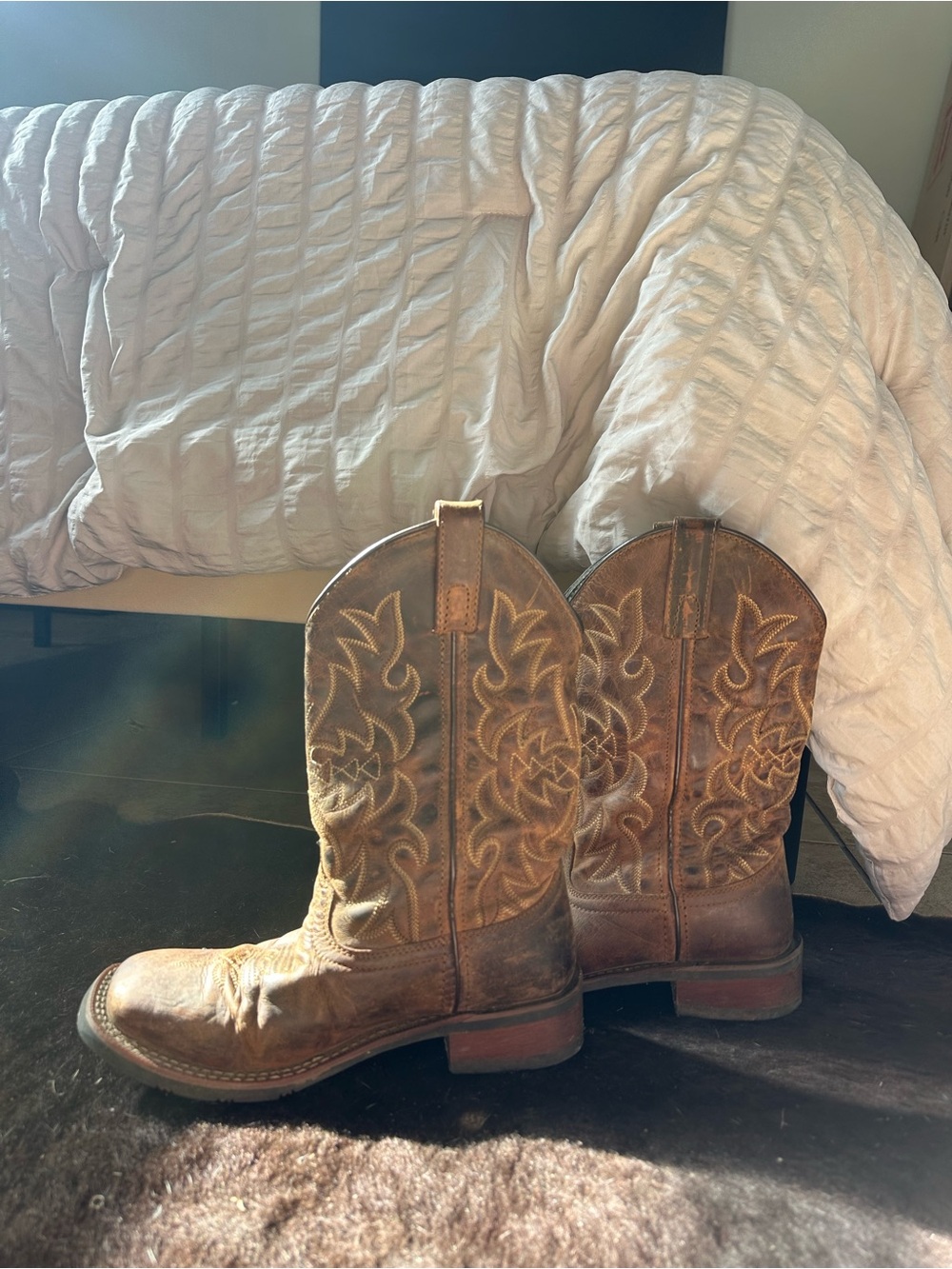 LAREDO WOMEN'S ANITA WESTERN PERFORMANCE BOOTS - BROAD SQUARE TOE